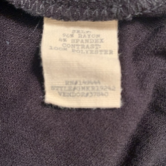 gimmicks Black Lace Sleeping Gown Size L. #179 - Picture 8 of 10